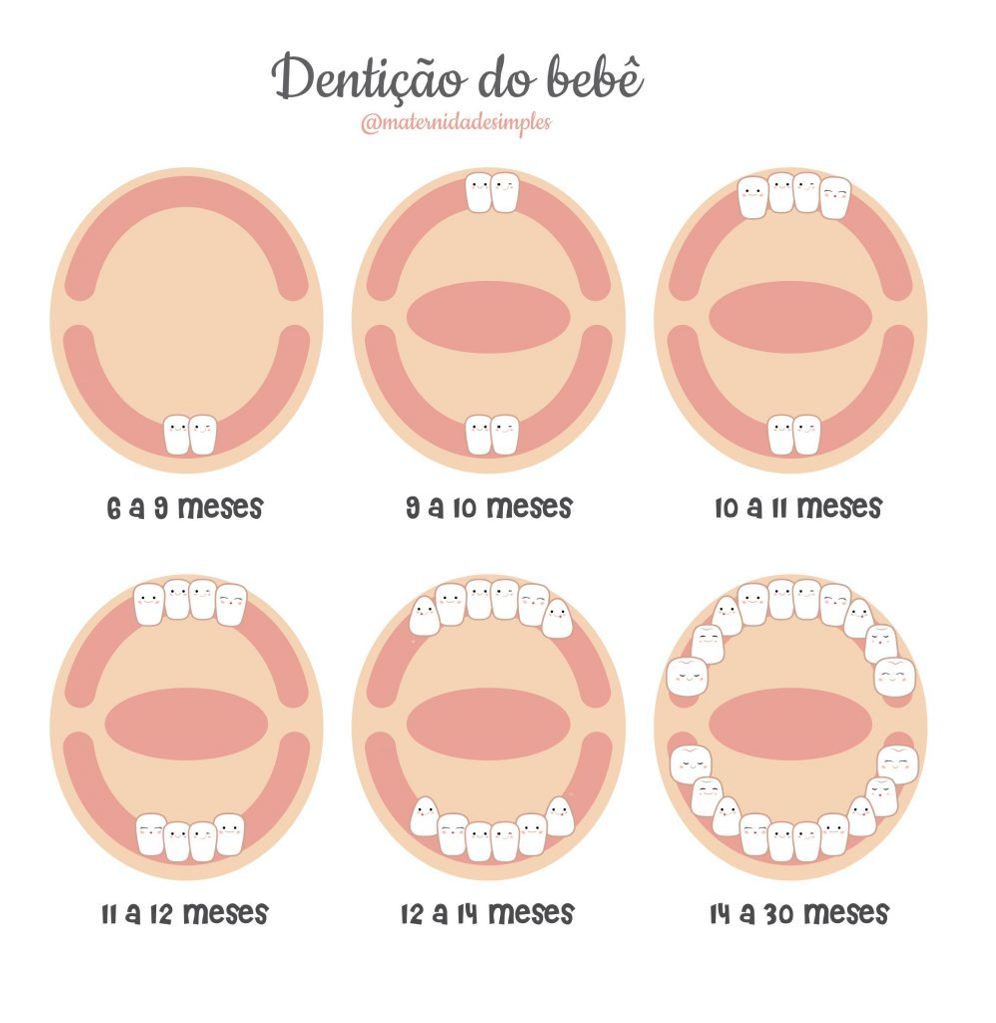 Você sabe quais são os sinais de que o dente do bebê está nascendo ...